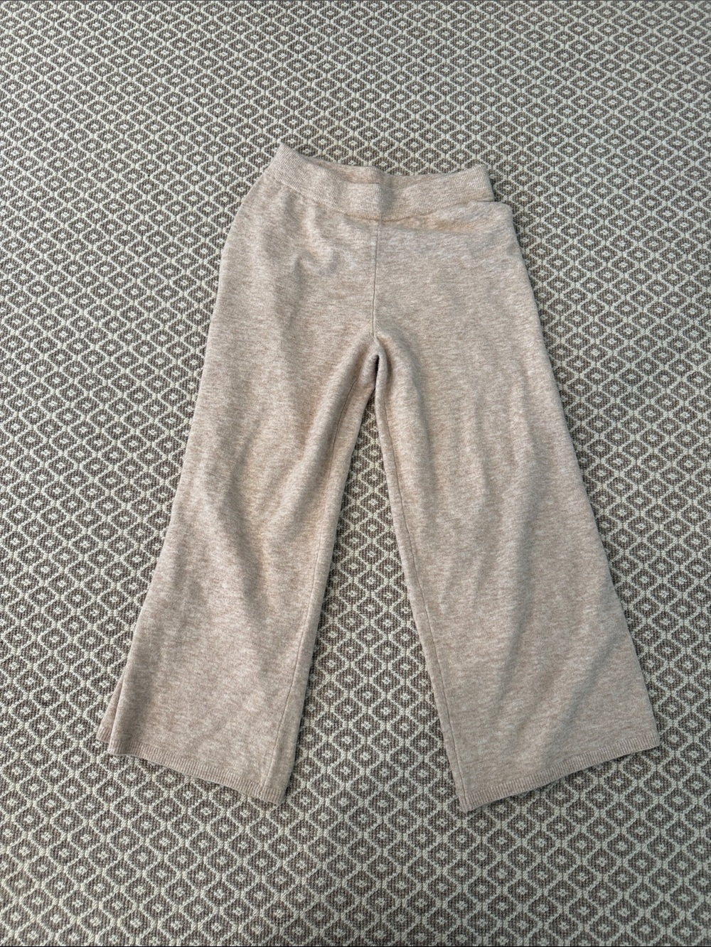 Jenni Kayne knit pants in camel color/ size small